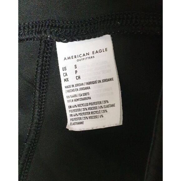 American Eagle Mens Flex Shorts S Black Drawstring Shorts Pocket Sweatshirts - Picture 6 of 9